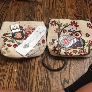 Bundle of cute jewelry and two purses from Mexico